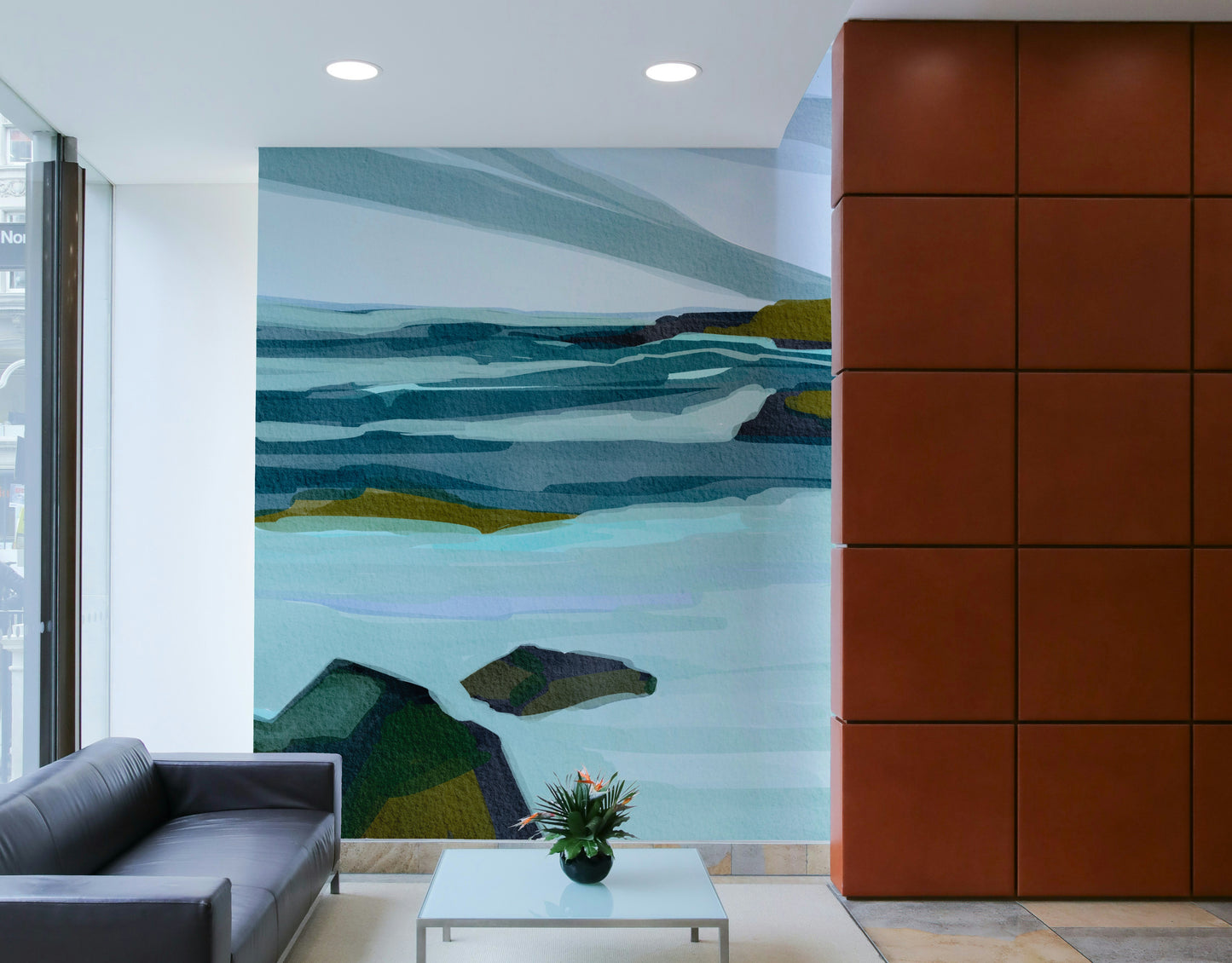 The overall feel is quiet and serene.

