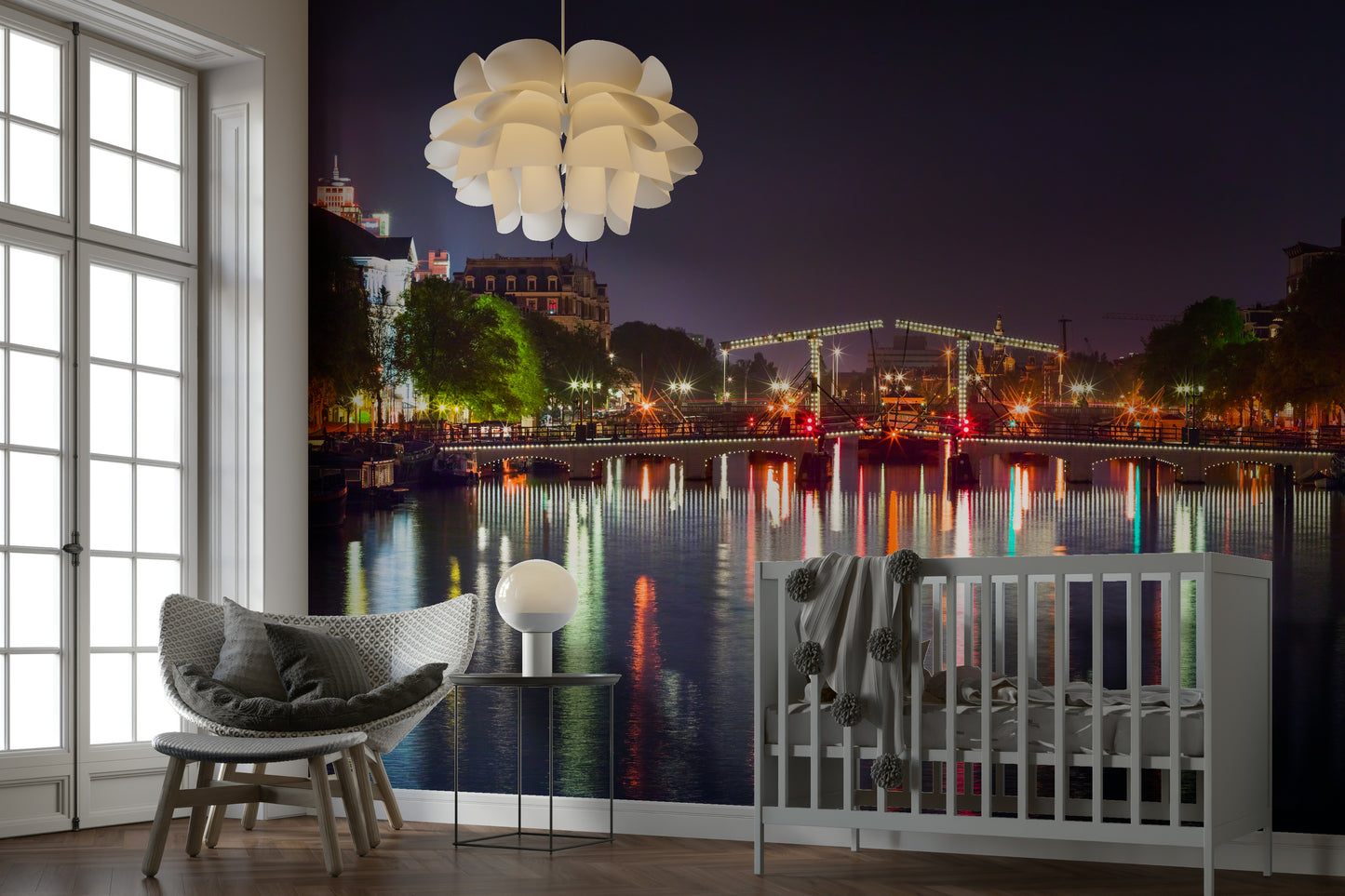 The image has a calm, tranquil mood.

