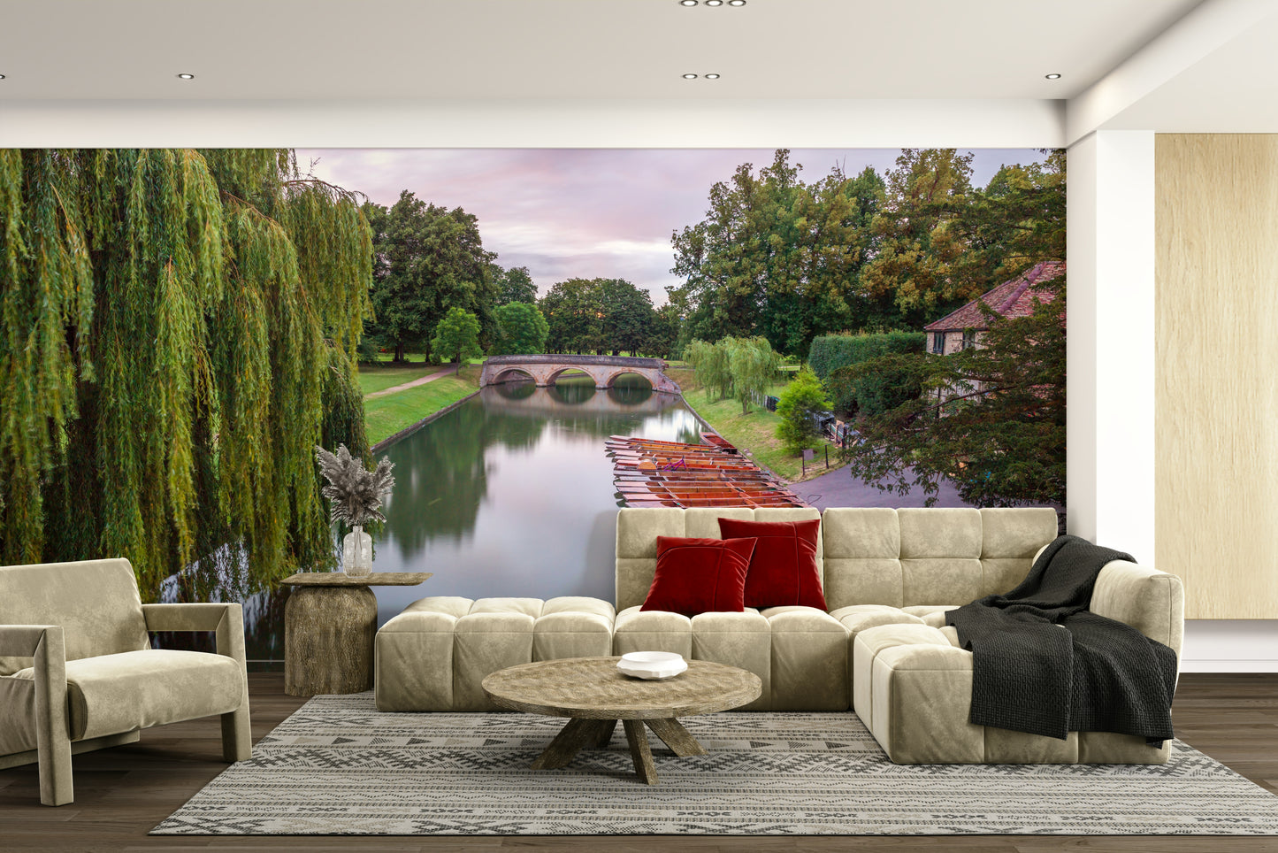 The overall feel is quiet and serene.

