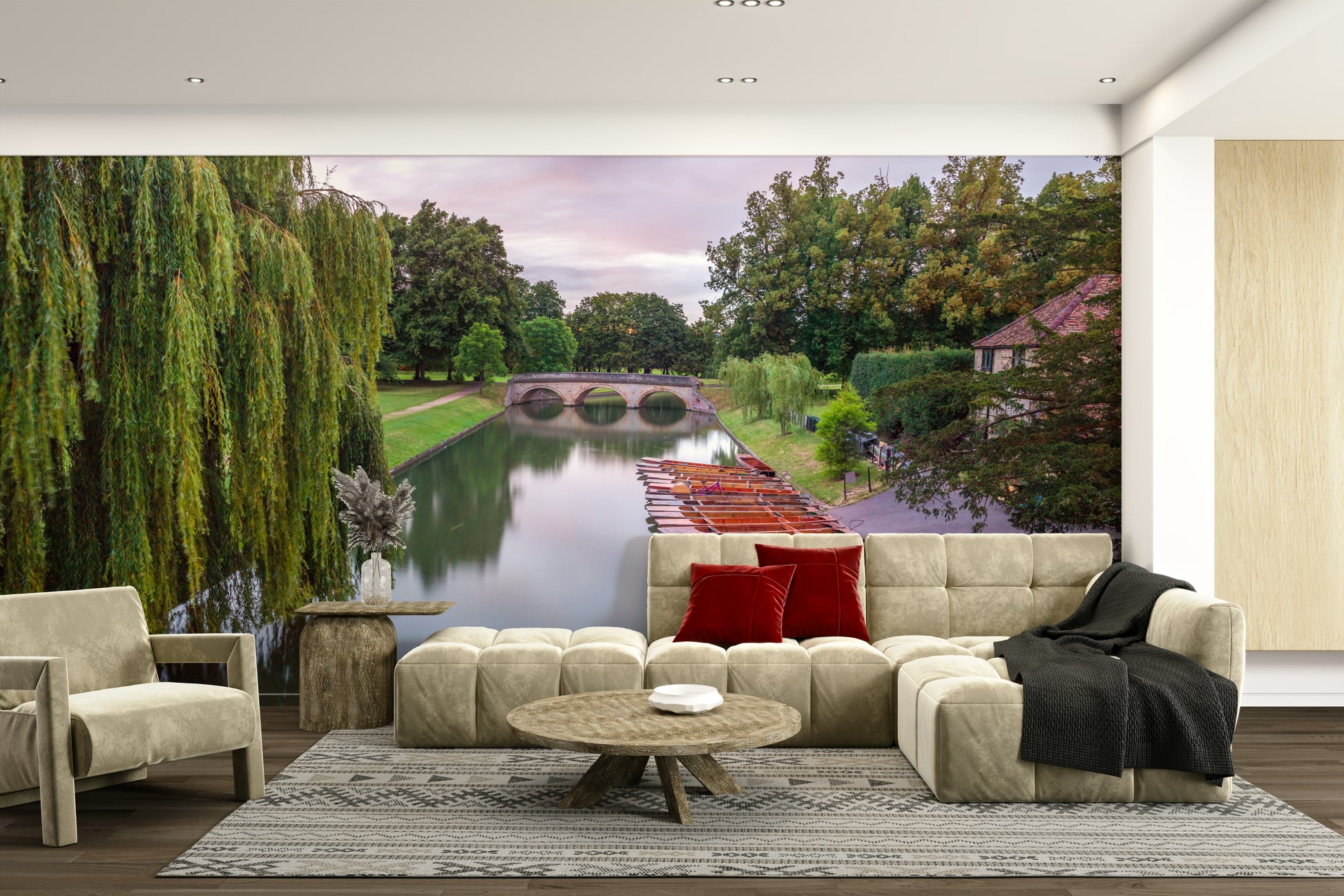 The overall feel is quiet and serene.

