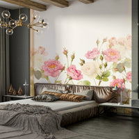 The colors are soft and gentle.

