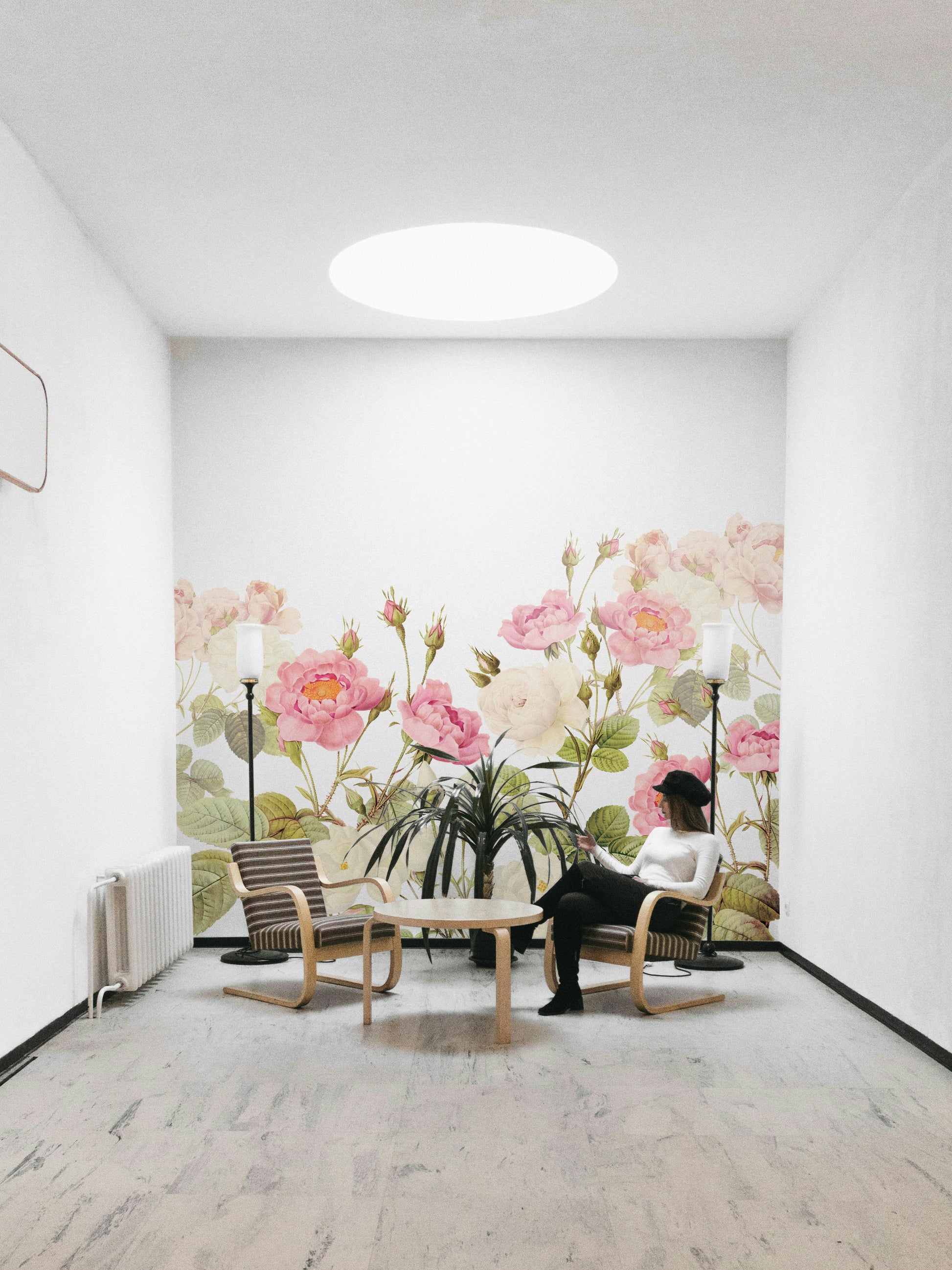 The style is painterly or has an antique feel.

