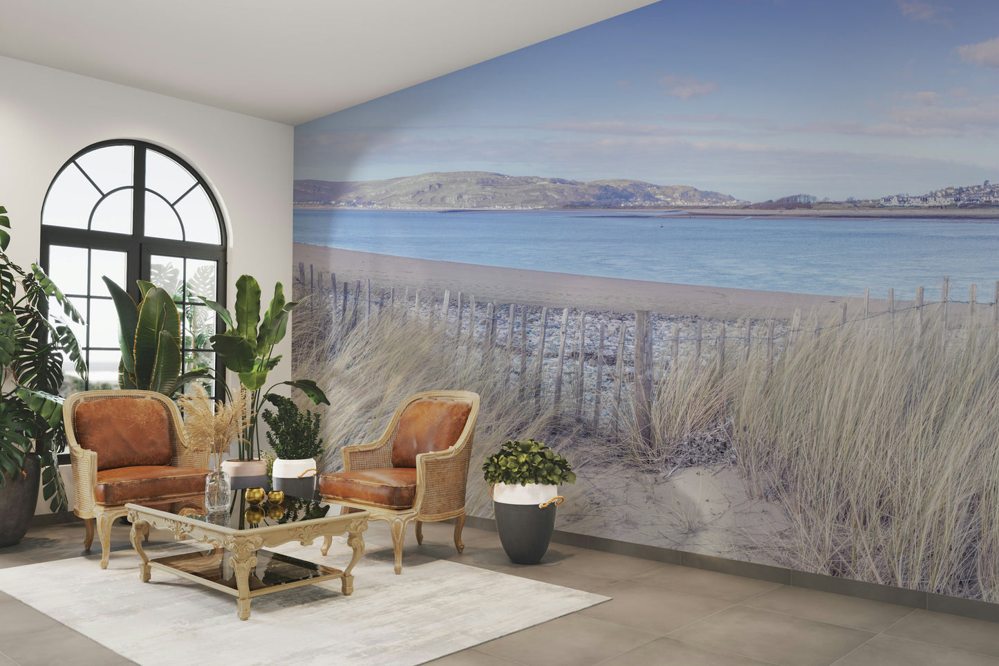 The design feels majestic and peaceful.

