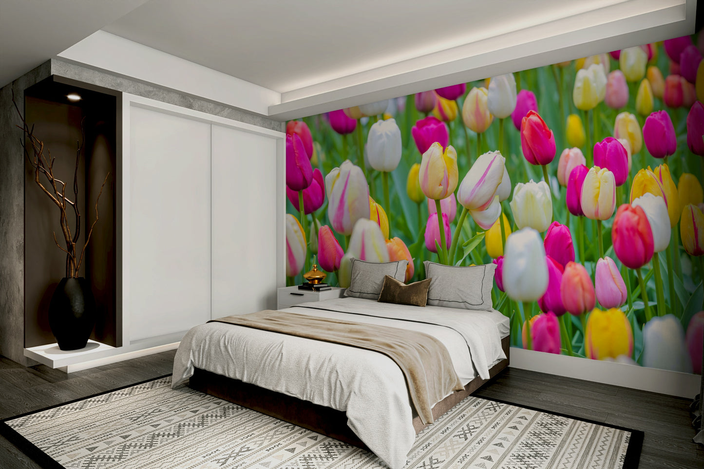 The design has a beautiful, natural aesthetic.

