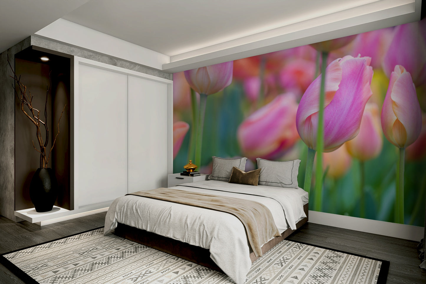 The design has a beautiful, natural aesthetic.

