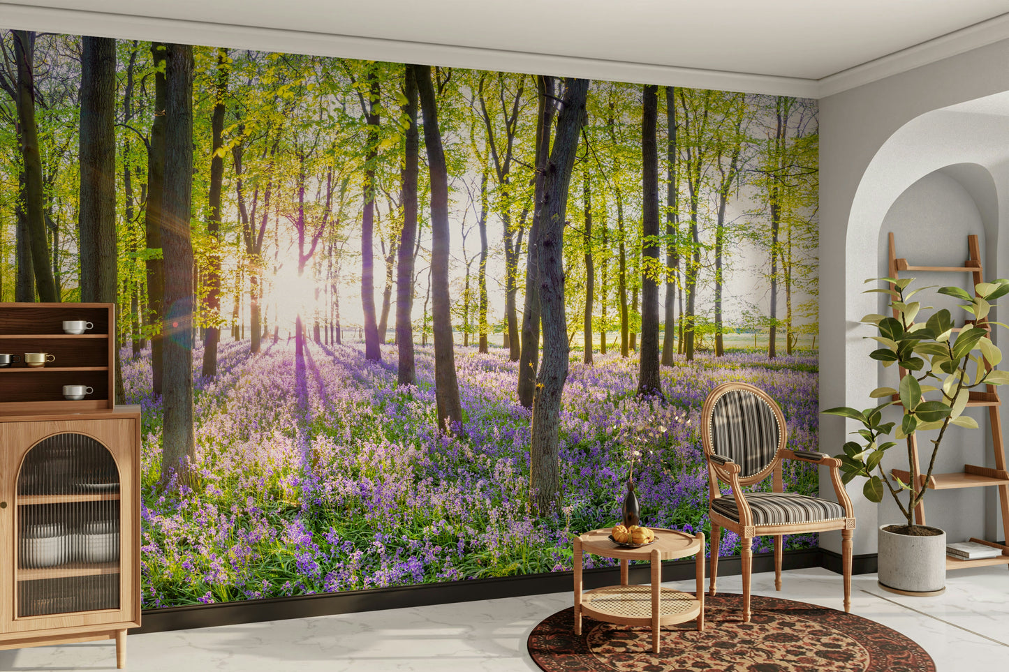 The design feels graceful and peaceful.

