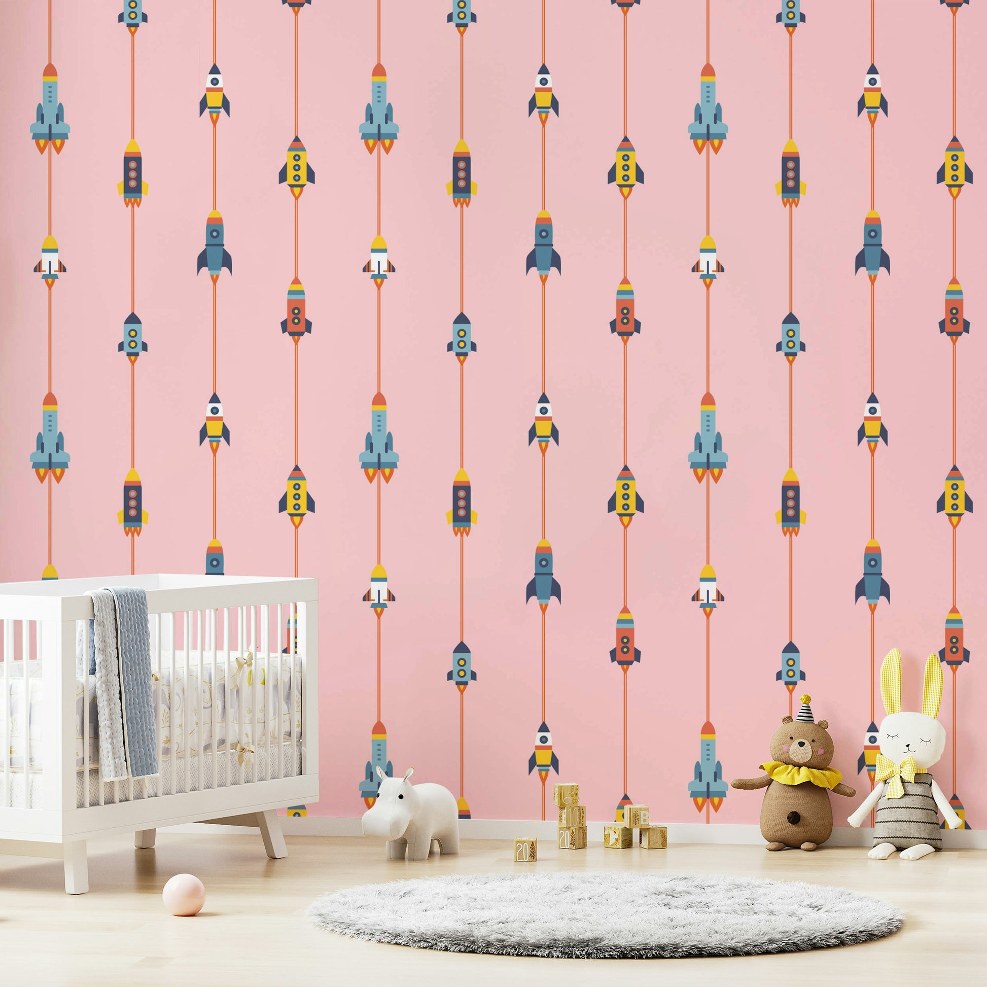 A close-up view shows the fine details of the spaceship designs.

