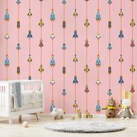 A close-up view shows the fine details of the spaceship designs.

