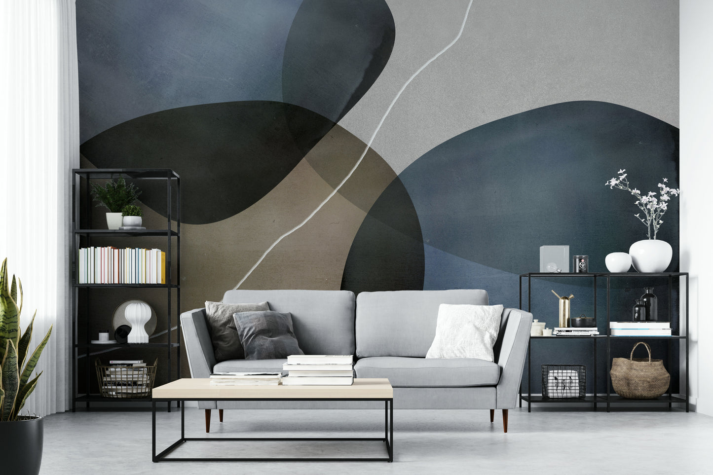 The overall mood is quiet and serene.

