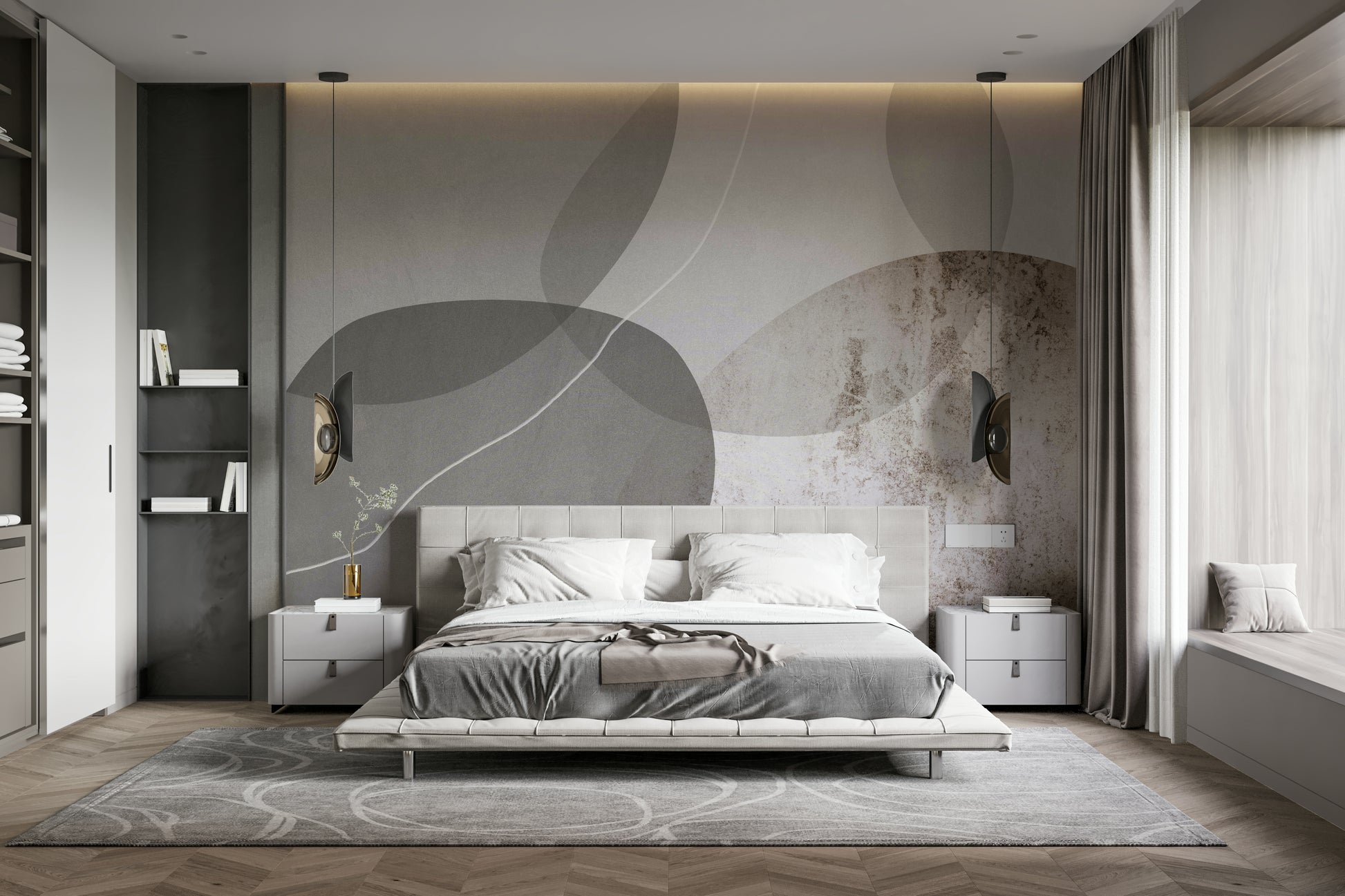 The design has a beautiful, modern aesthetic.

