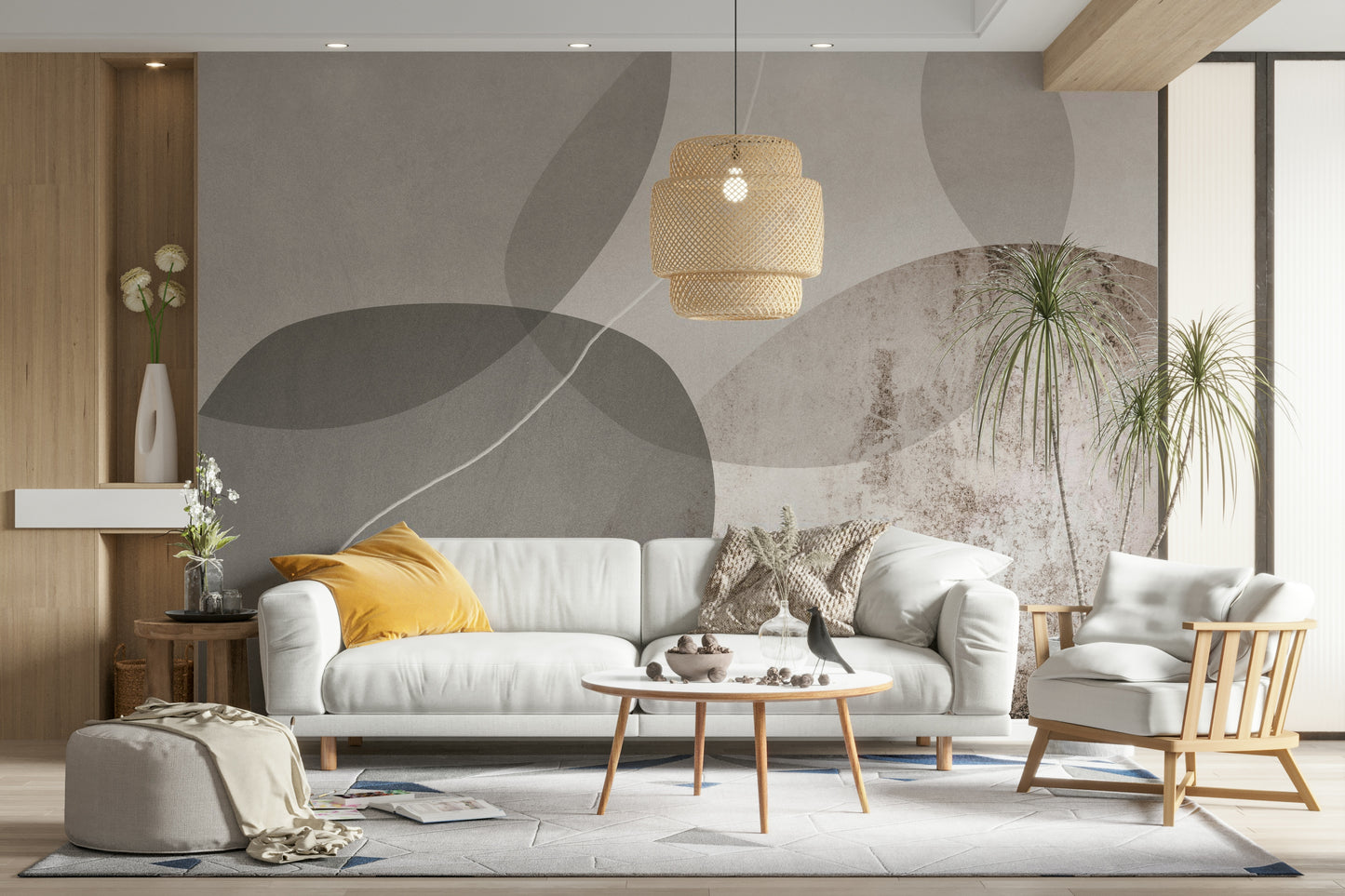 The composition is balanced and uncluttered.

