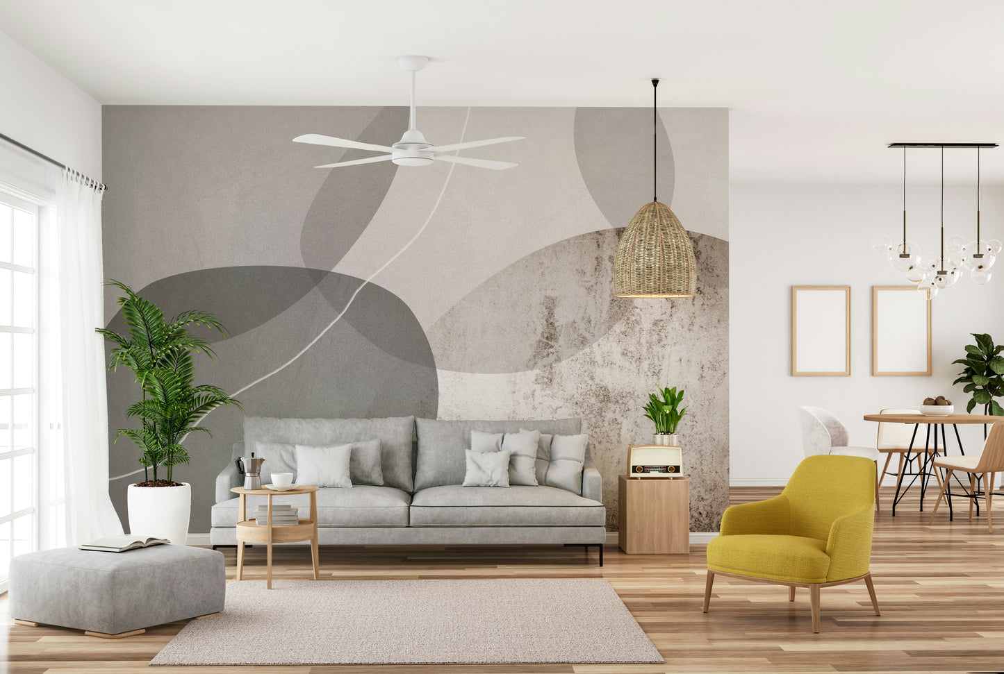 The overall mood is quiet and serene.

