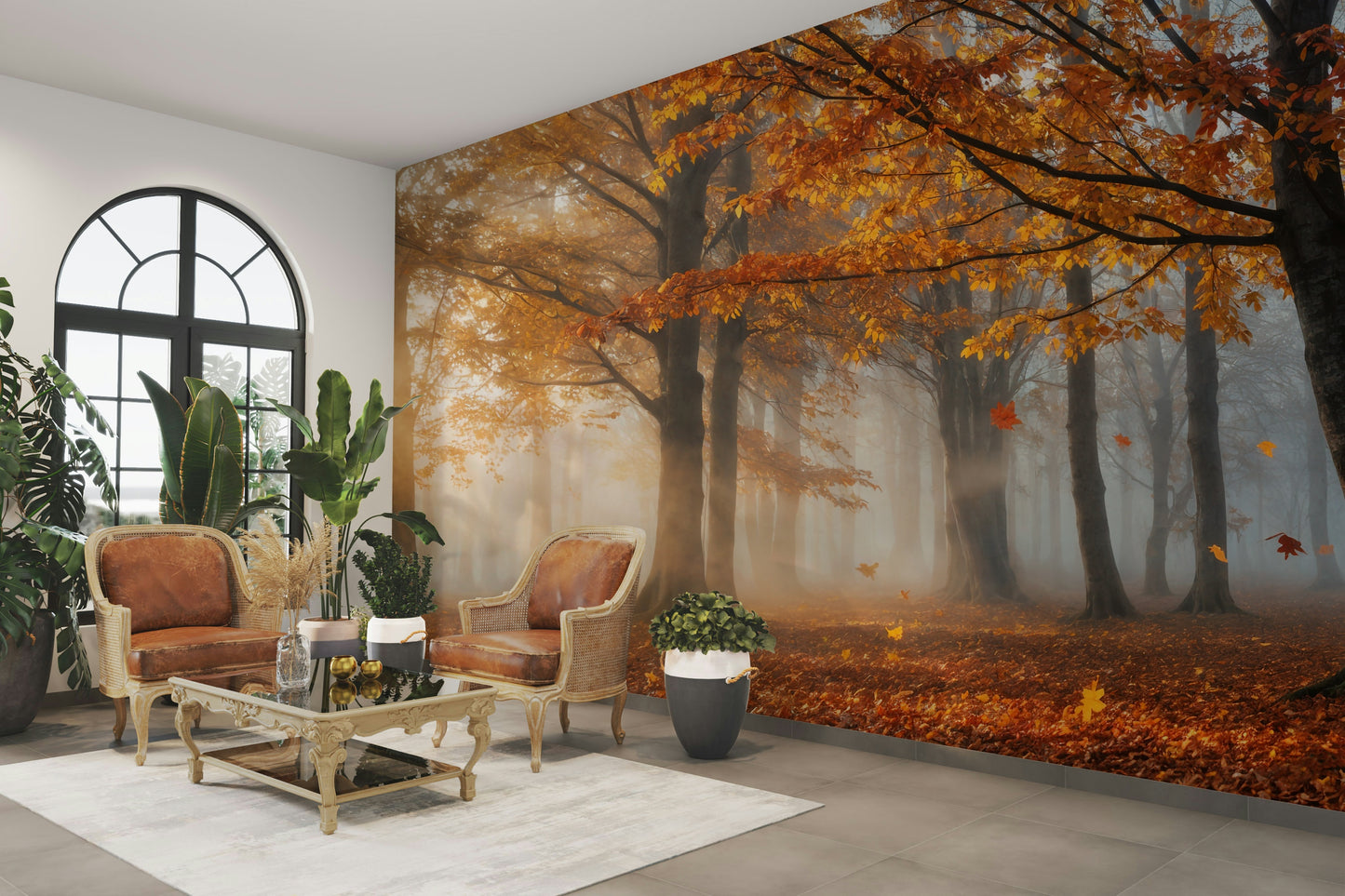 The design has a beautiful, natural aesthetic.

