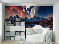 The image feels peaceful and restful.

