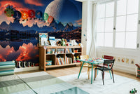 The composition is balanced and uncluttered.

