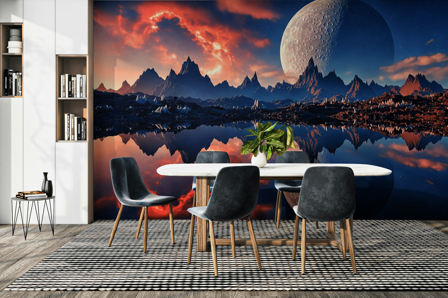 The overall feel is quiet and serene.

