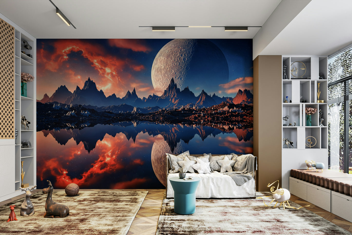 The design feels graceful and peaceful.

