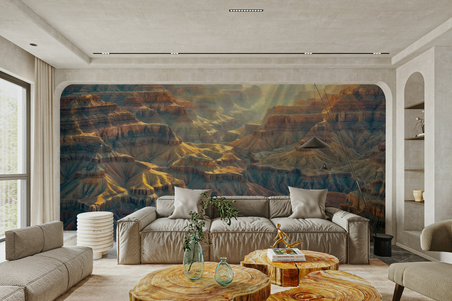 The design has a beautiful, natural aesthetic.

