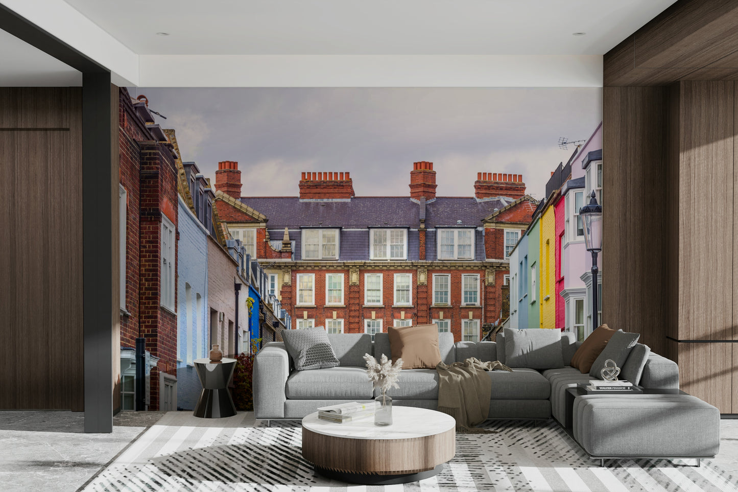 The overall mood is quiet and serene.

