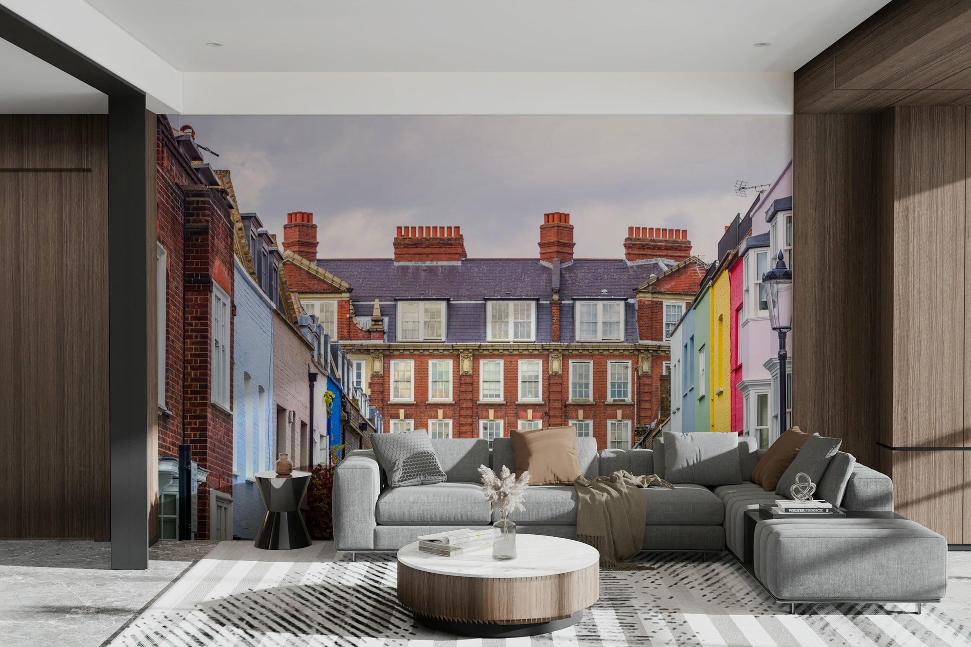 The overall mood is quiet and serene.

