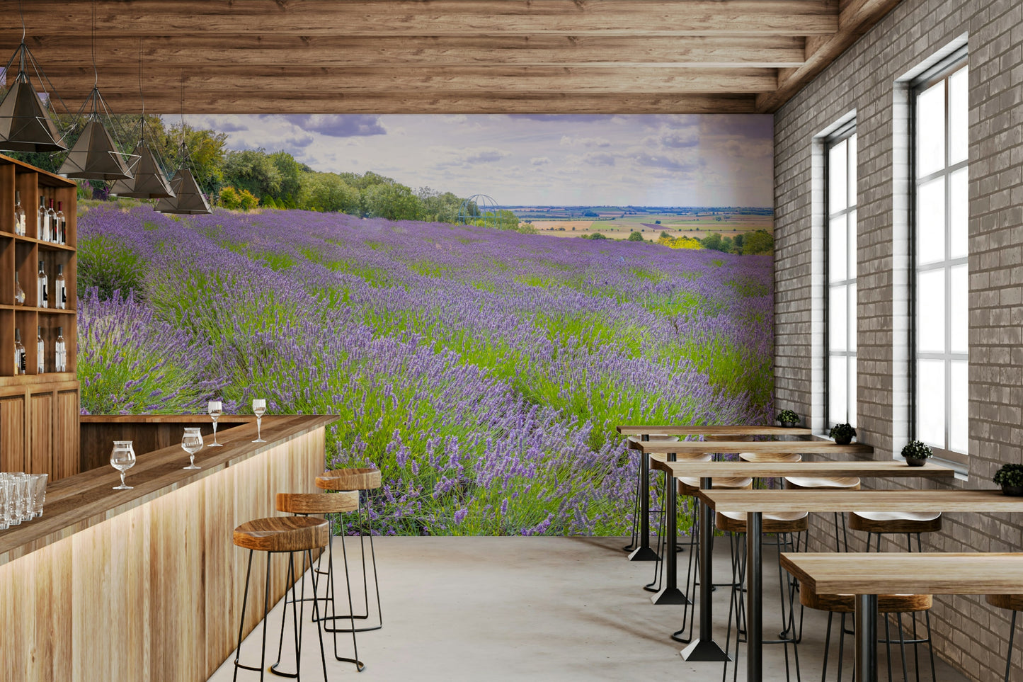 The overall feel is quiet and serene.

