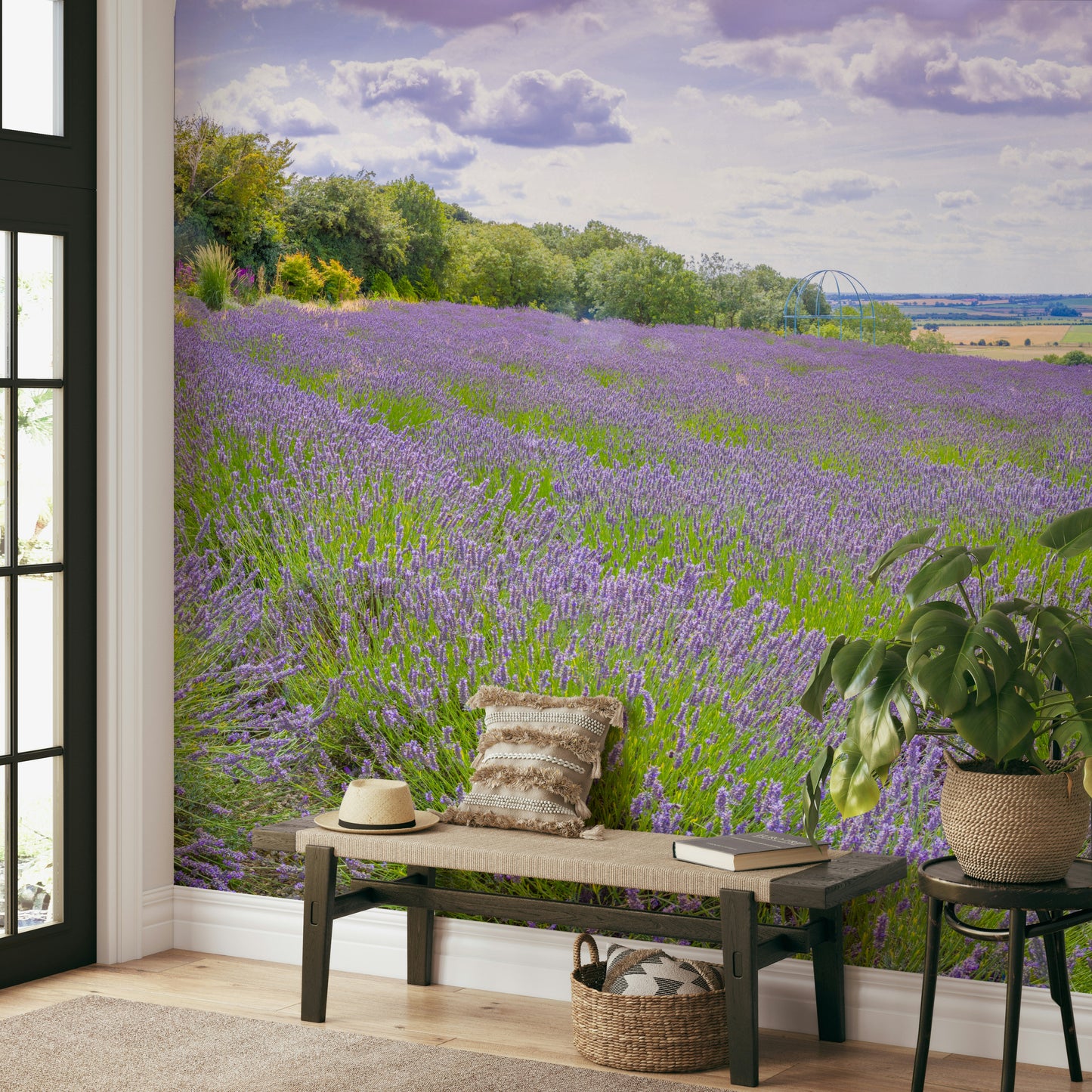 The colors are soft and gentle.

