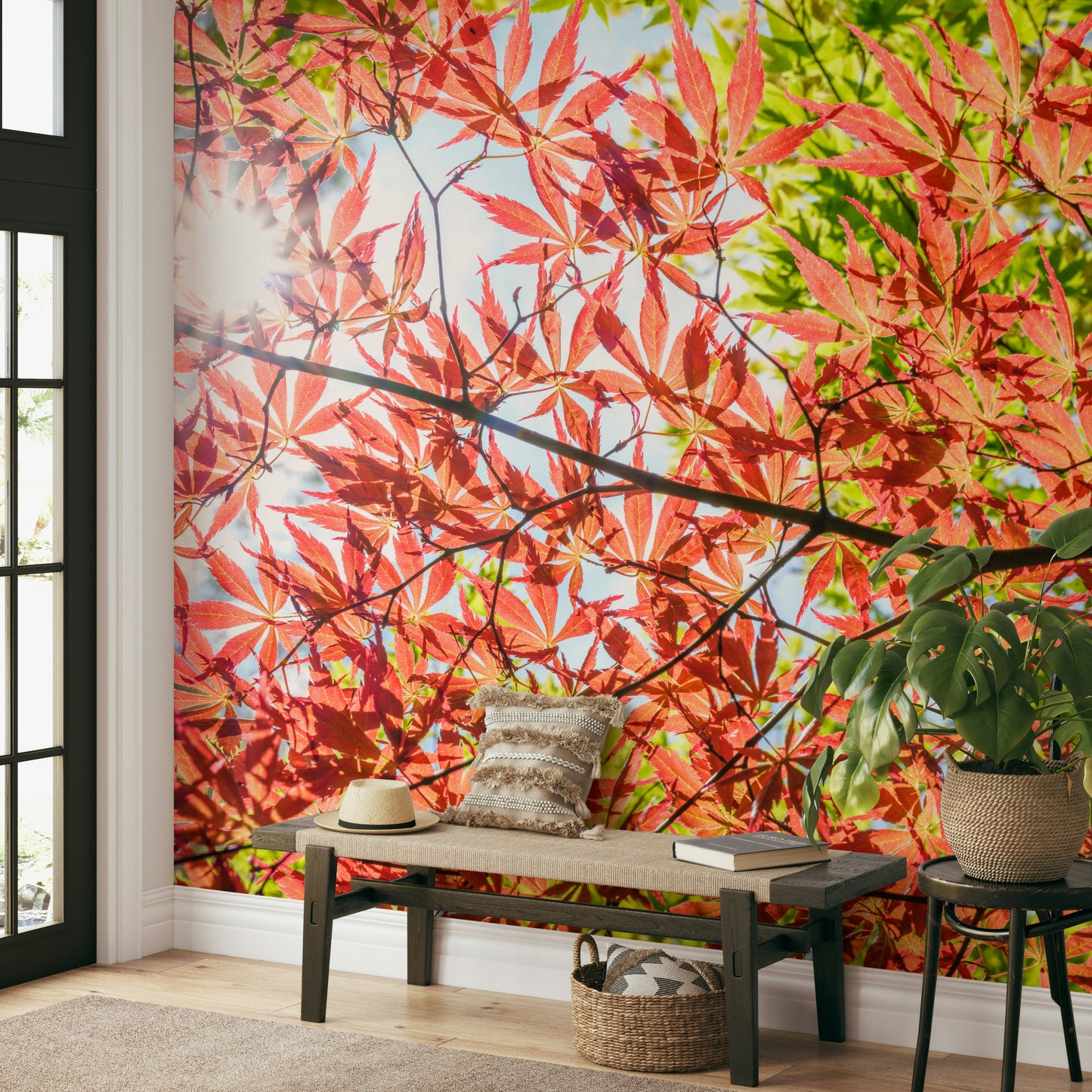 Autumn Leaves Wall Mural