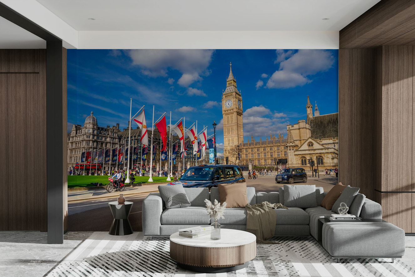 Westminster View Wall Mural