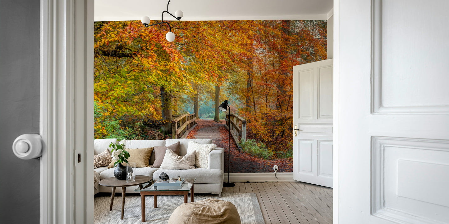 Bridging Seasons Wall Mural