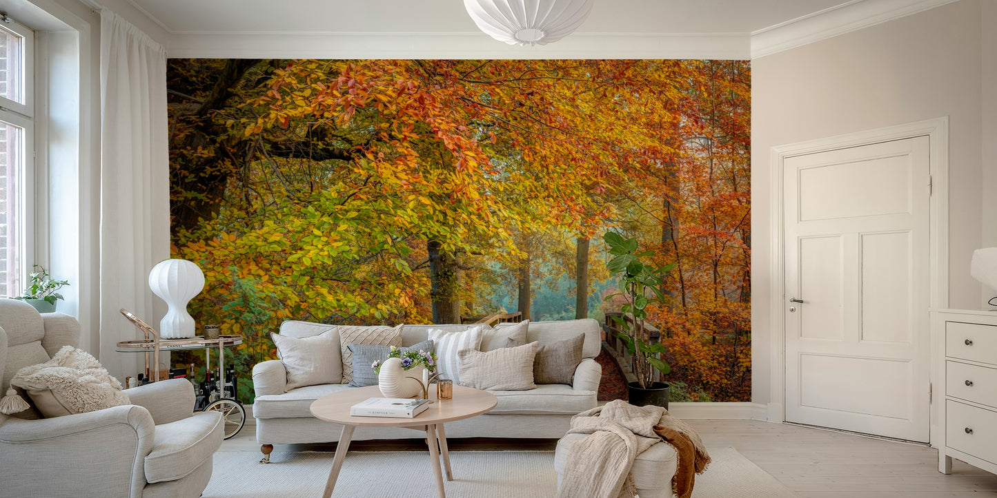 Bridging Seasons Wall Mural