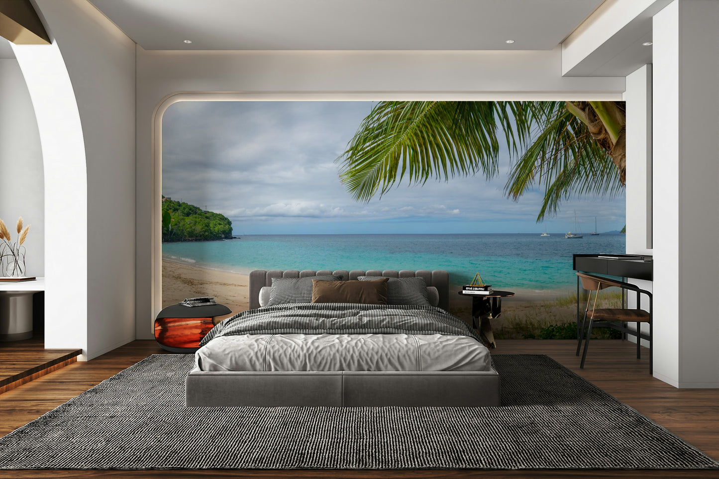 Emerald Waters Beach Wall Mural