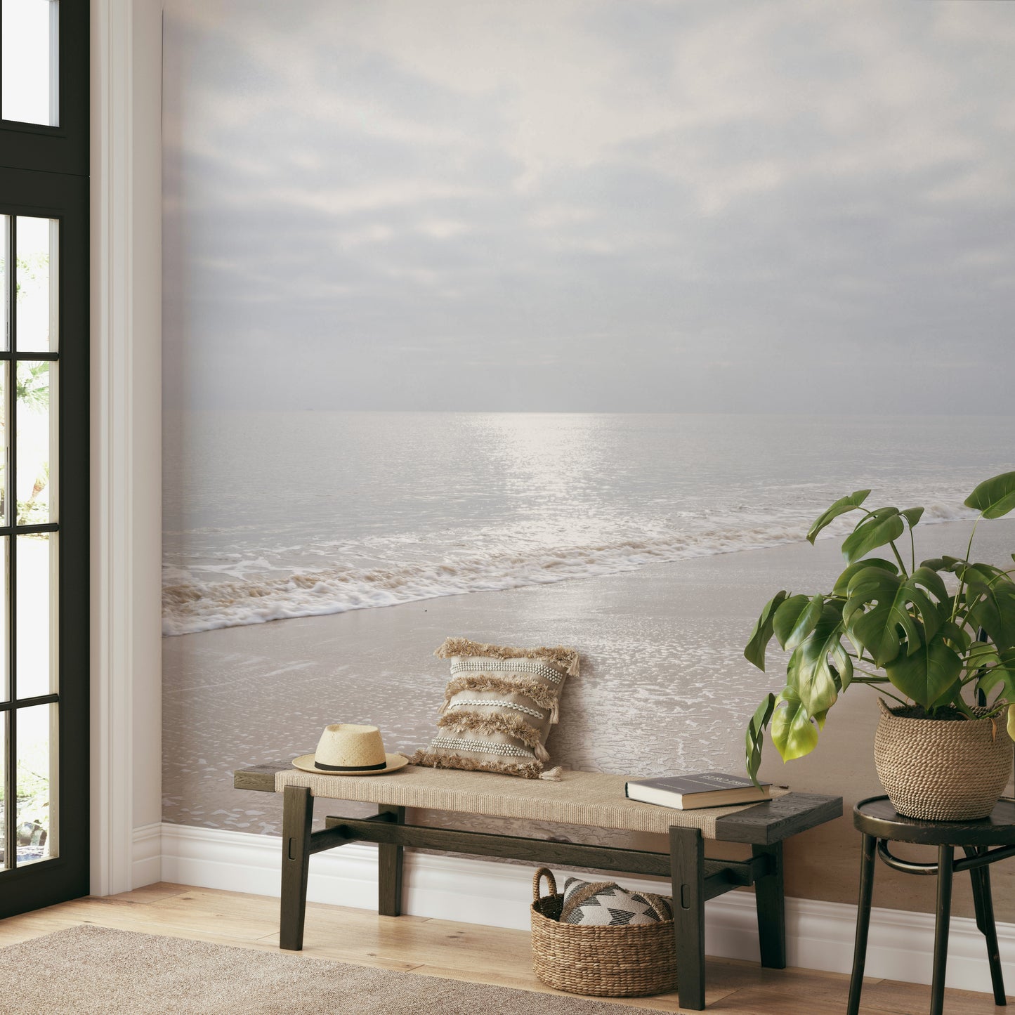 Gentle Waves Reflection Wall Mural