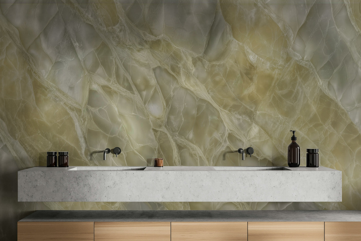 Luminous Stone Texture Wall Mural