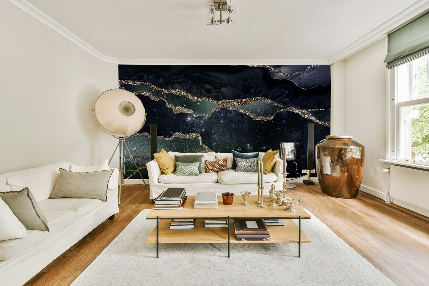 Stardust Veins Wall Mural