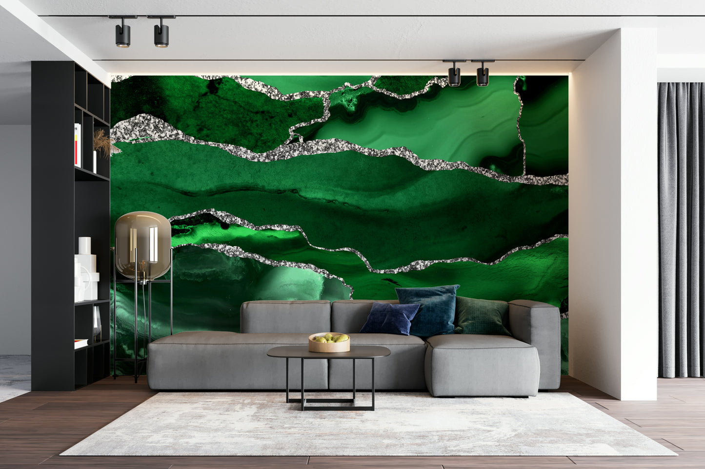 Emerald Agate Wall Mural
