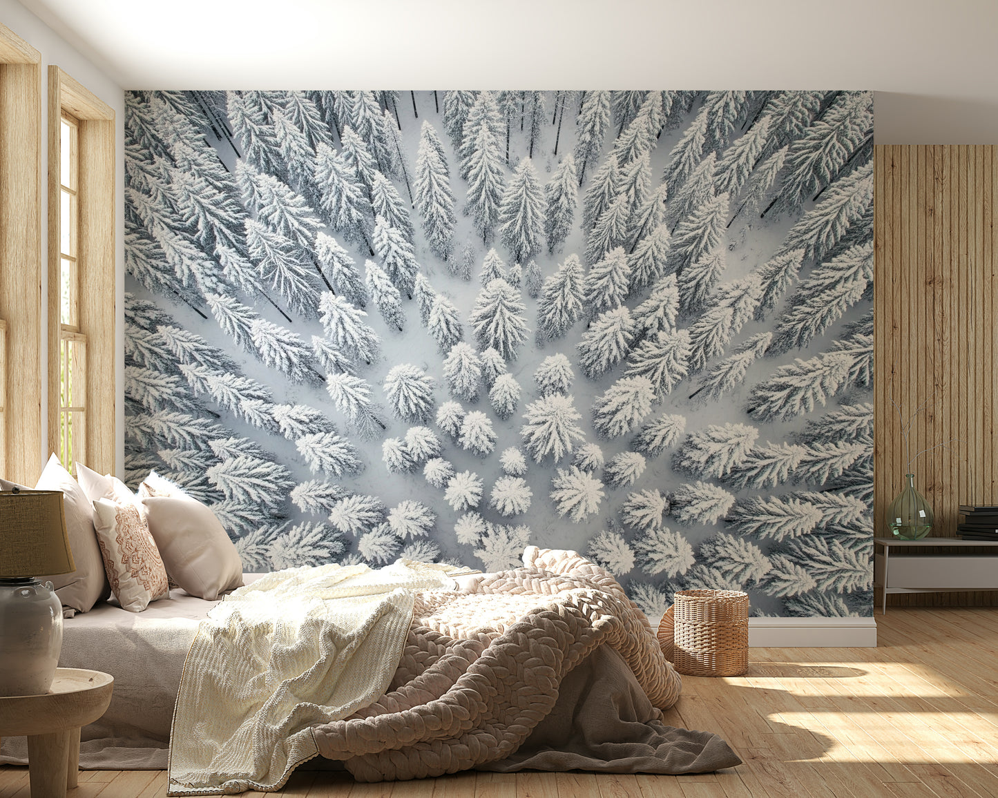 Winter's Embrace Wall Mural