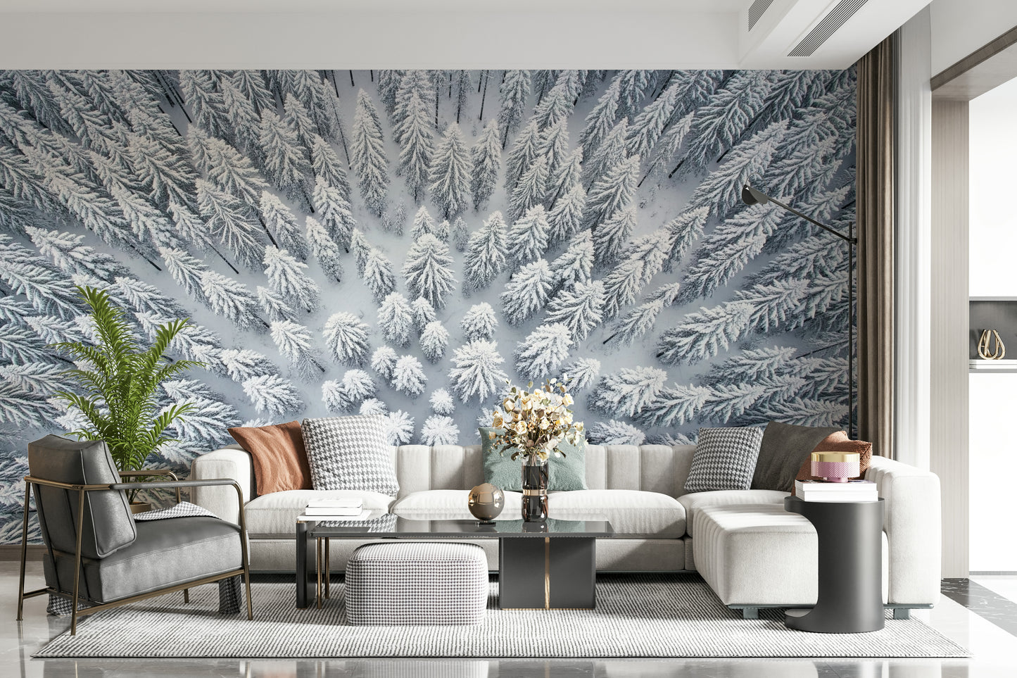 Winter's Embrace Wall Mural