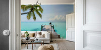 Wallpaper for walls with a serene, artistic feel

