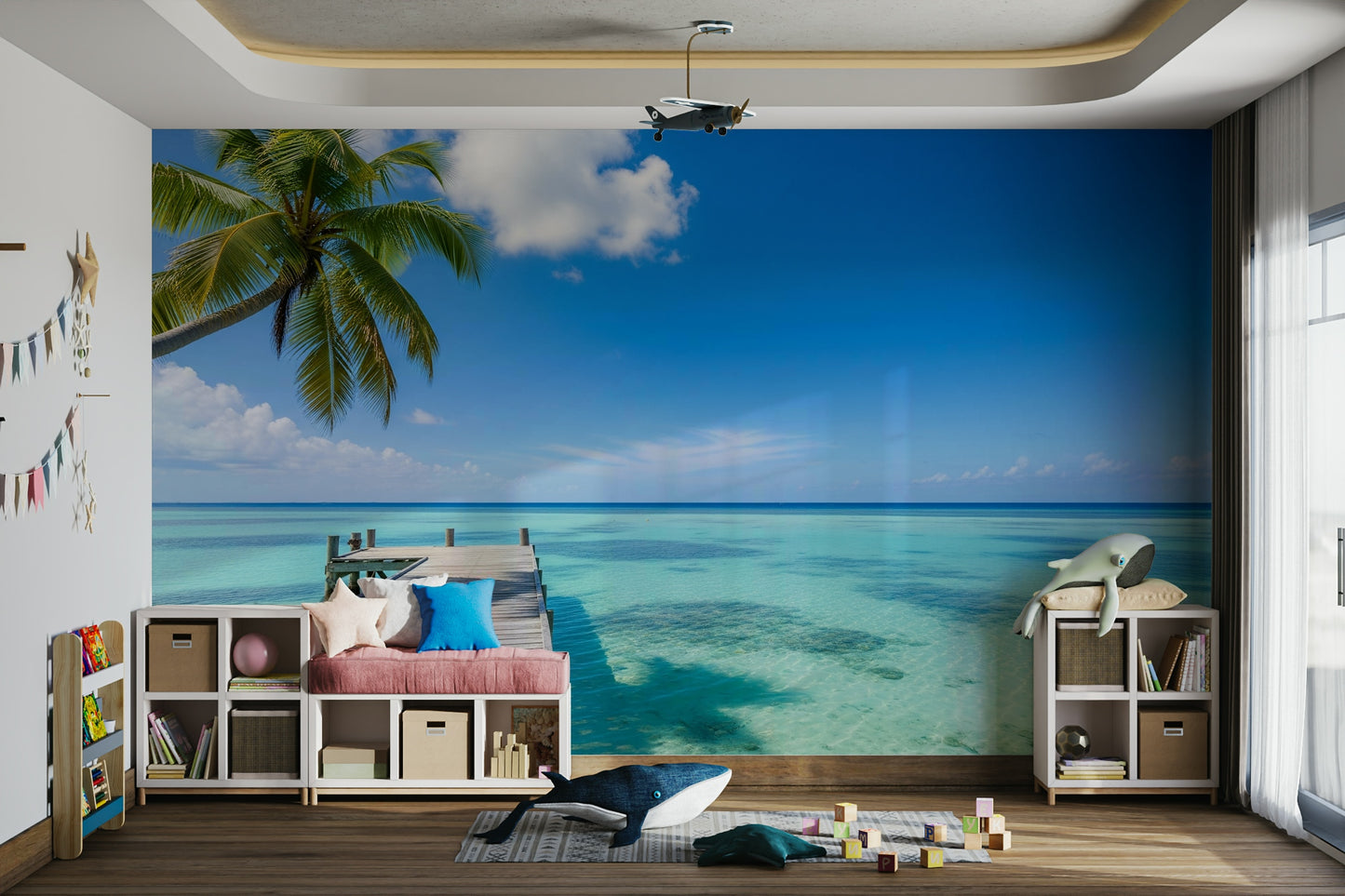Tropical Getaway Wall Mural