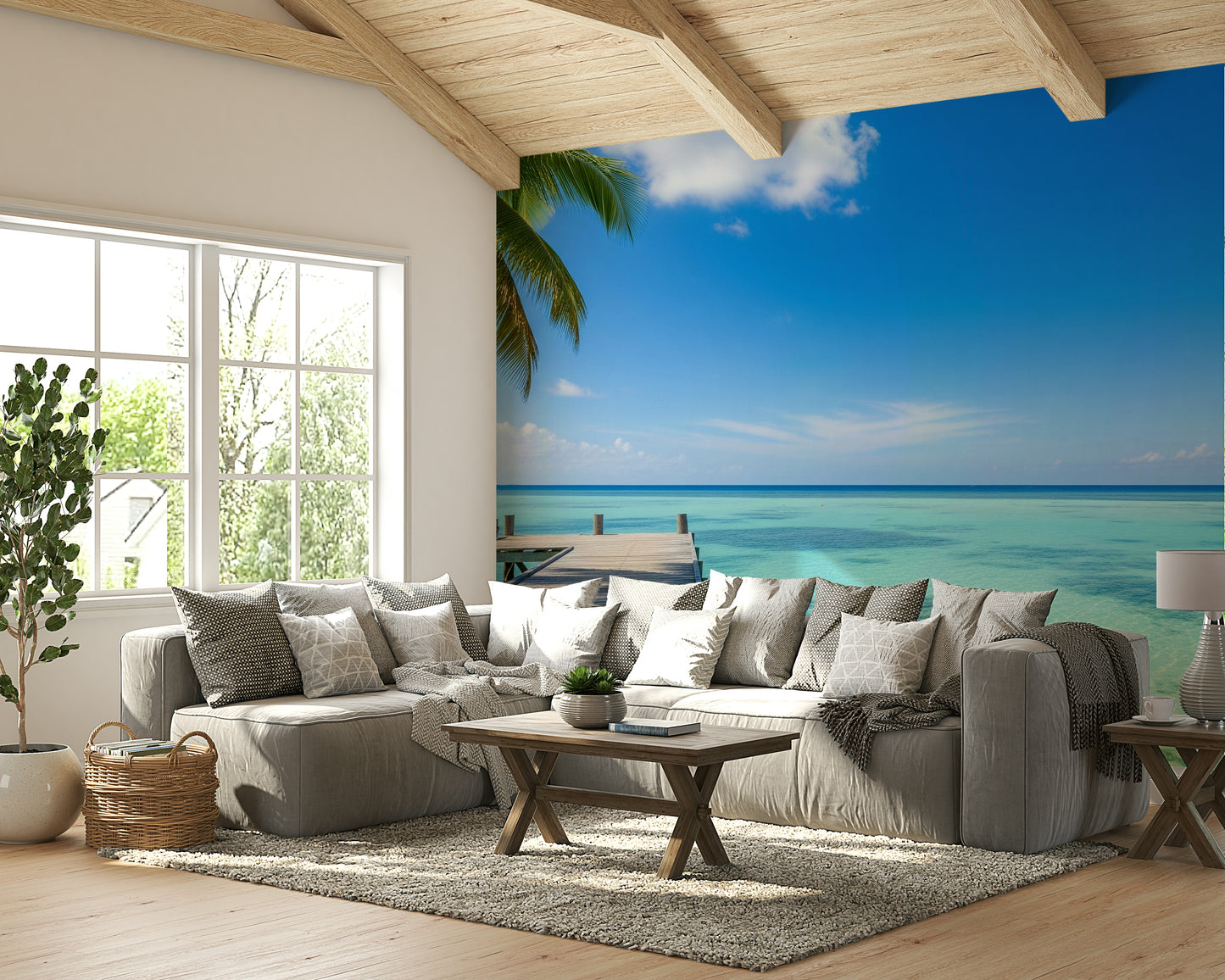 Tropical Getaway Wall Mural