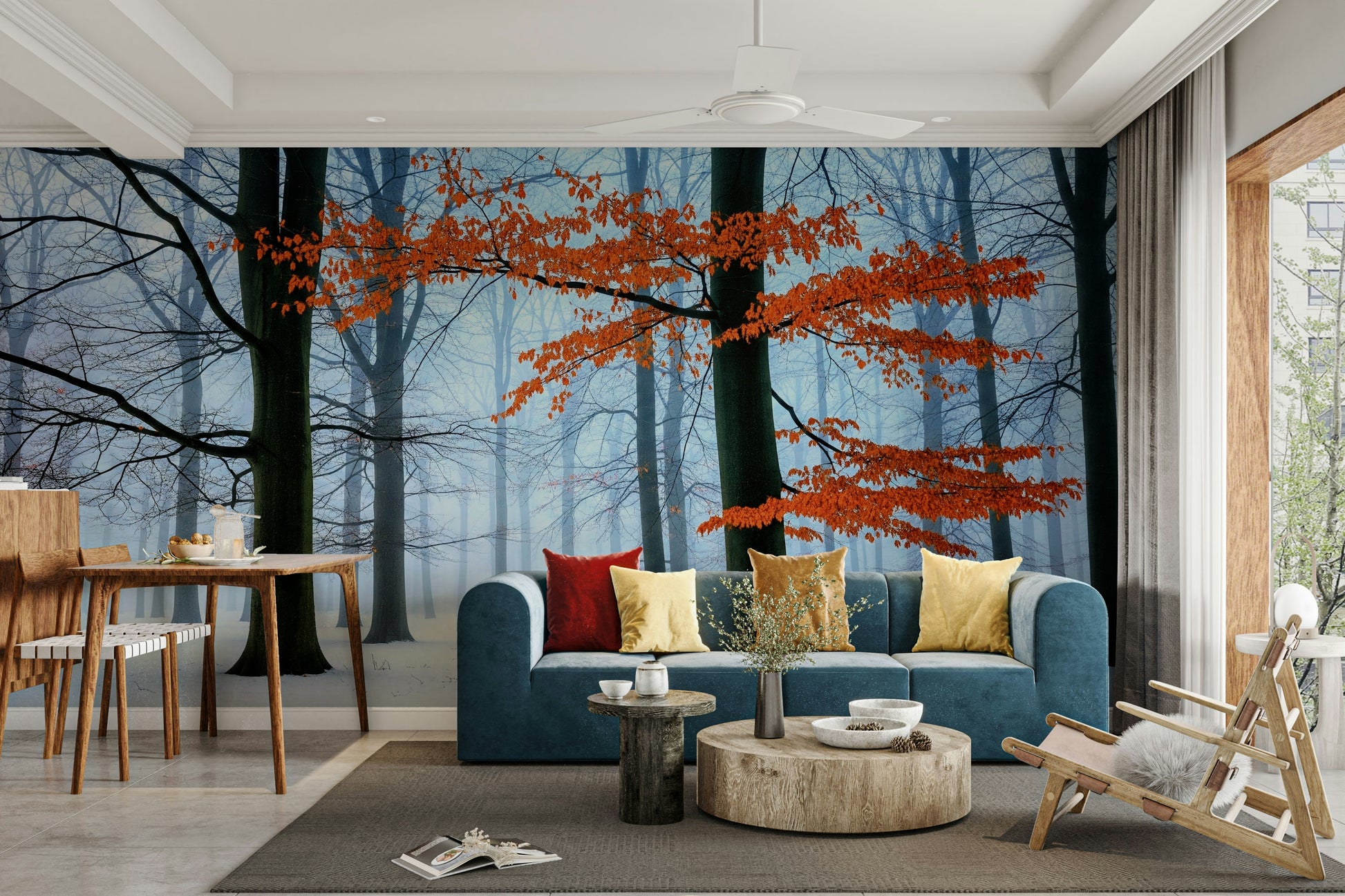 Detailed view of the hand-painted, glowing elements

