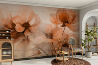 High-quality image of the vintage blossom wallpaper

