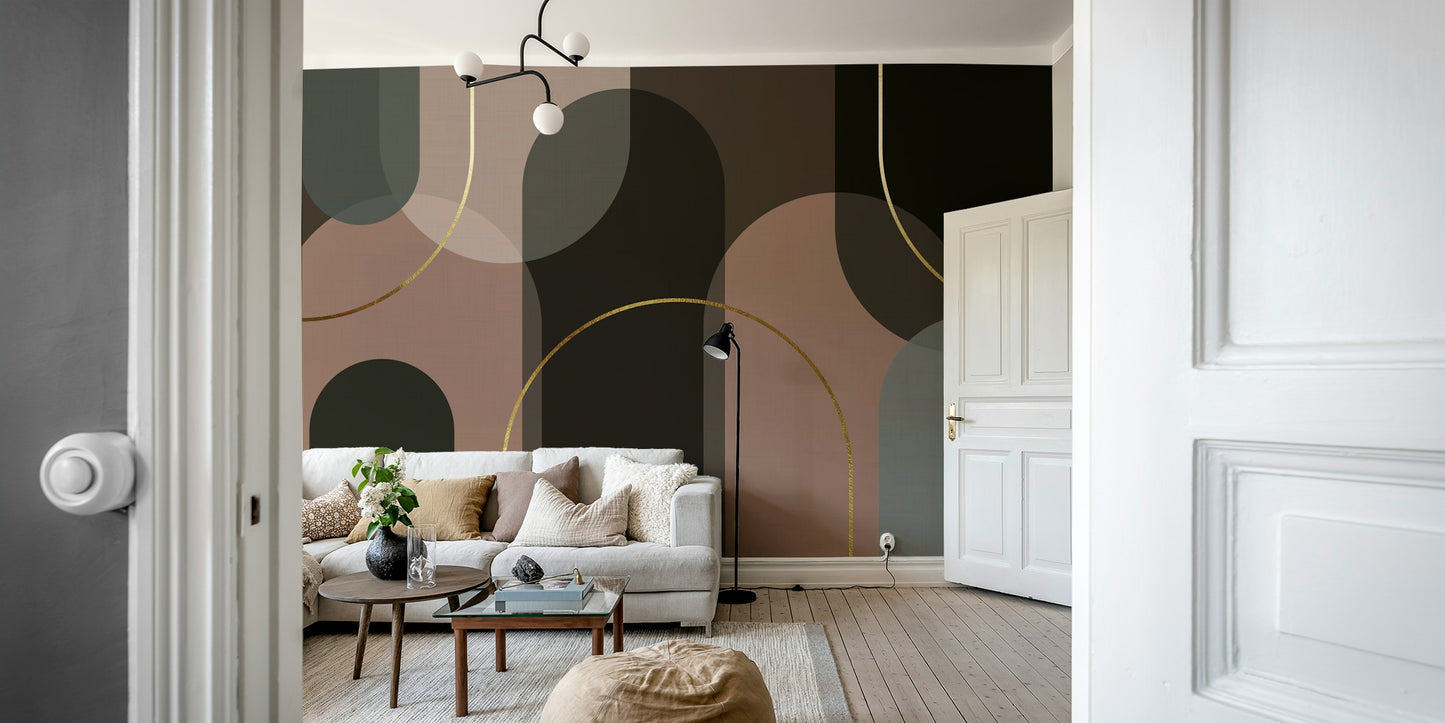 Wallpaper for walls with a serene, elegant feel

