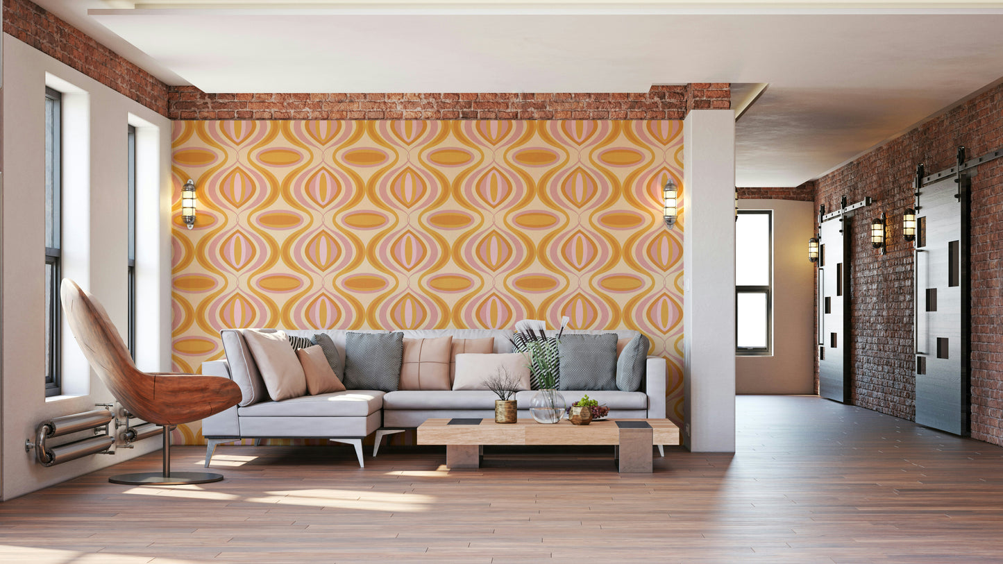 A study with a unique organic line design

