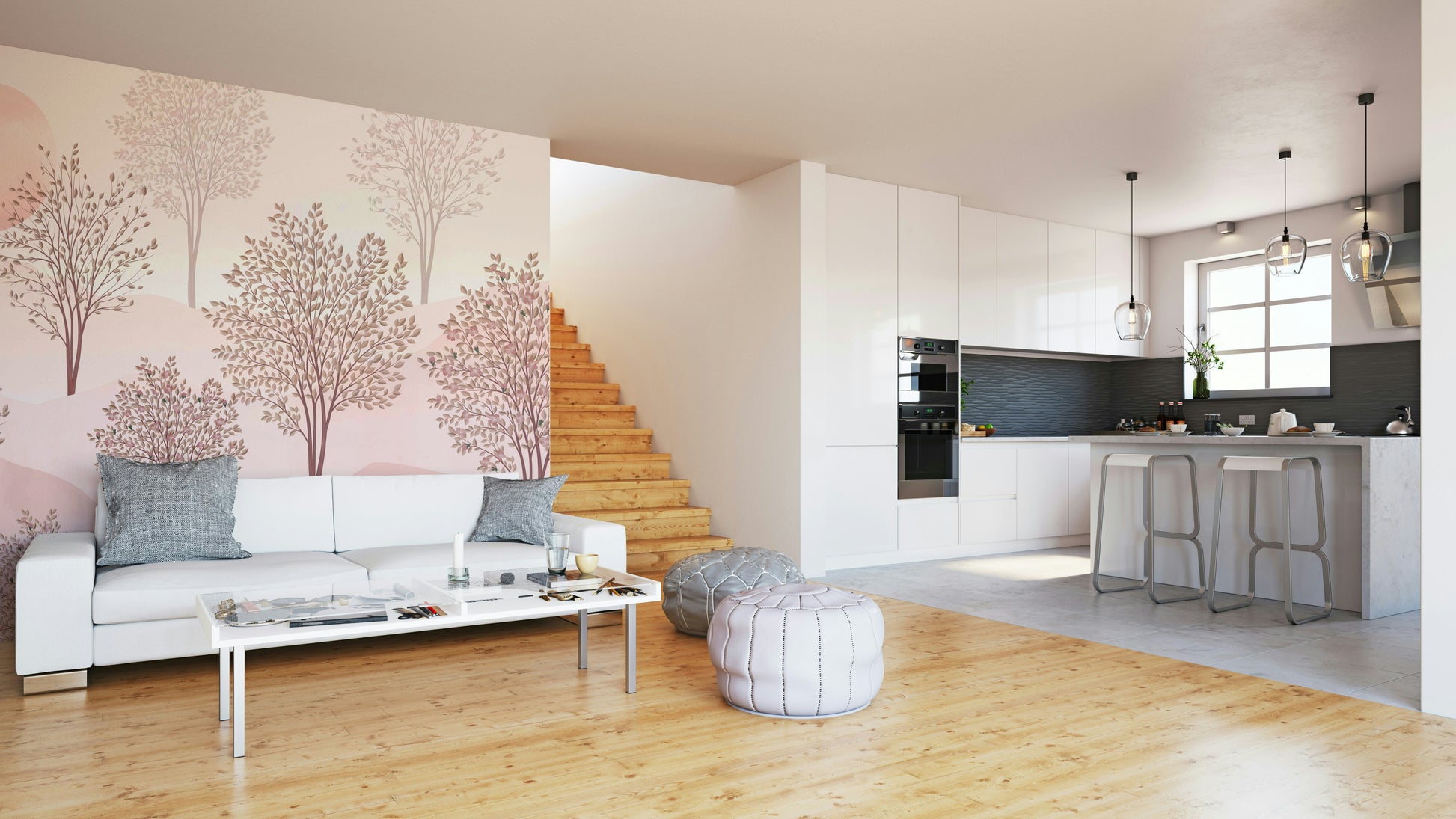 The overall feel is quiet and serene.

