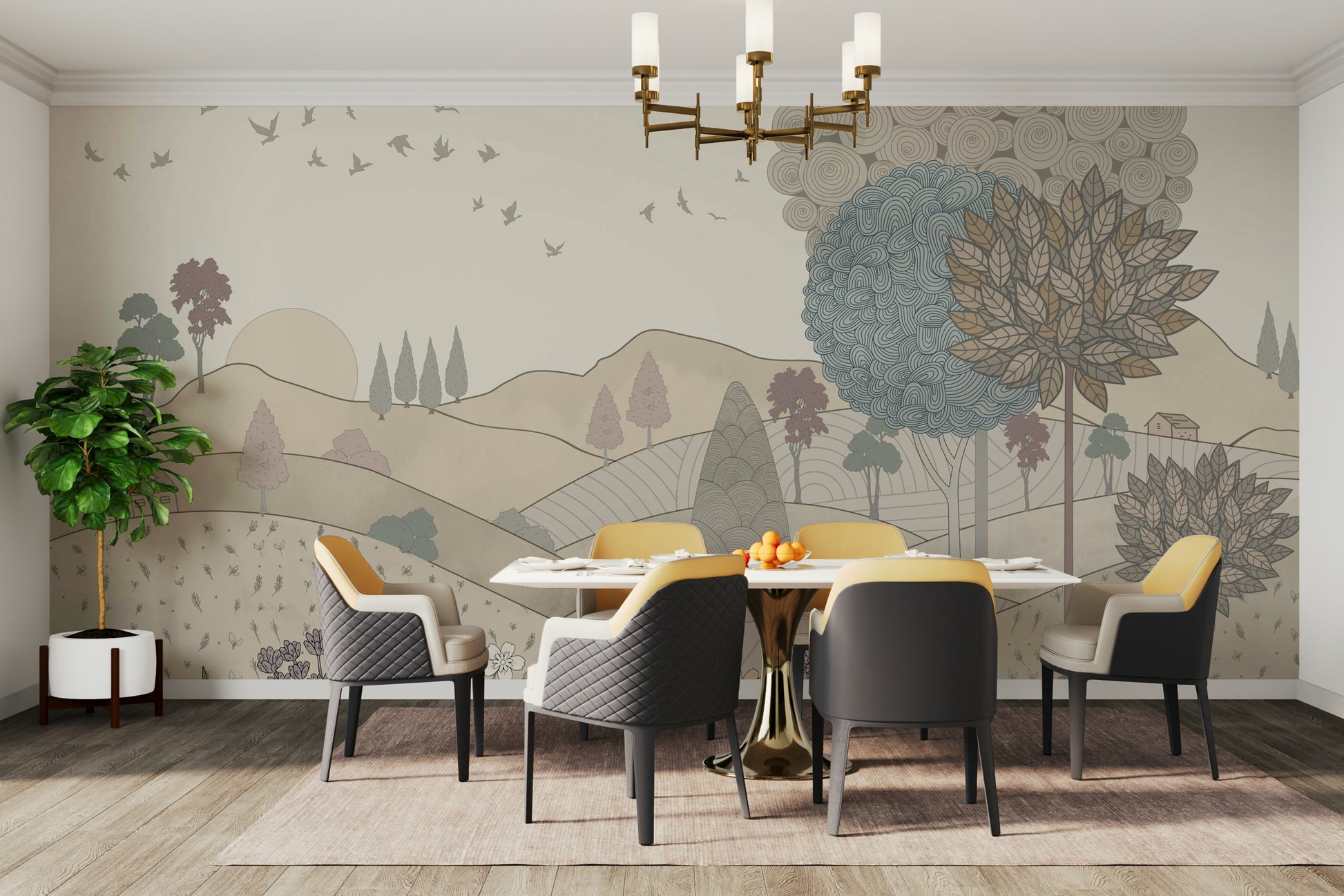 The image has a calm, tranquil feel.

