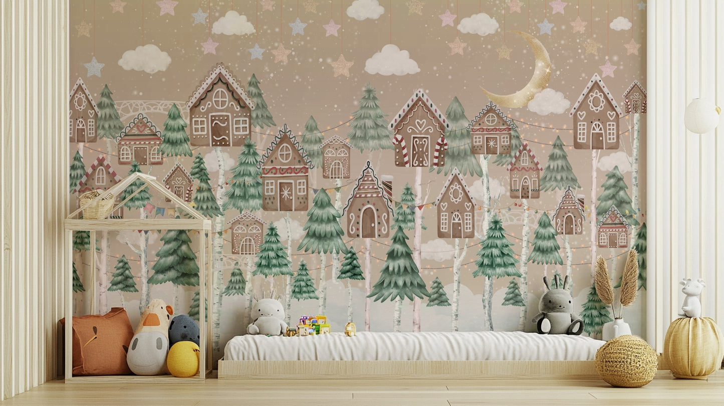 The art style is stylized and gentle.

