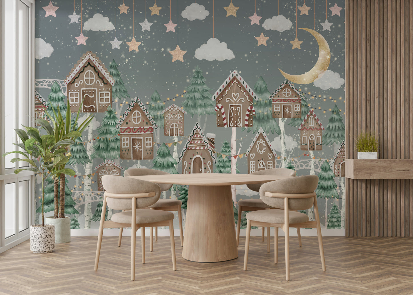 The overall mood is quiet and serene.

