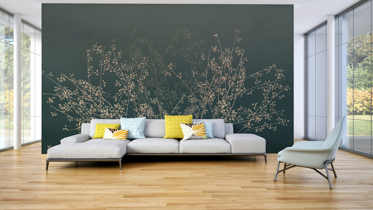 The colors are very light and subtle, like soft whites and grays.

