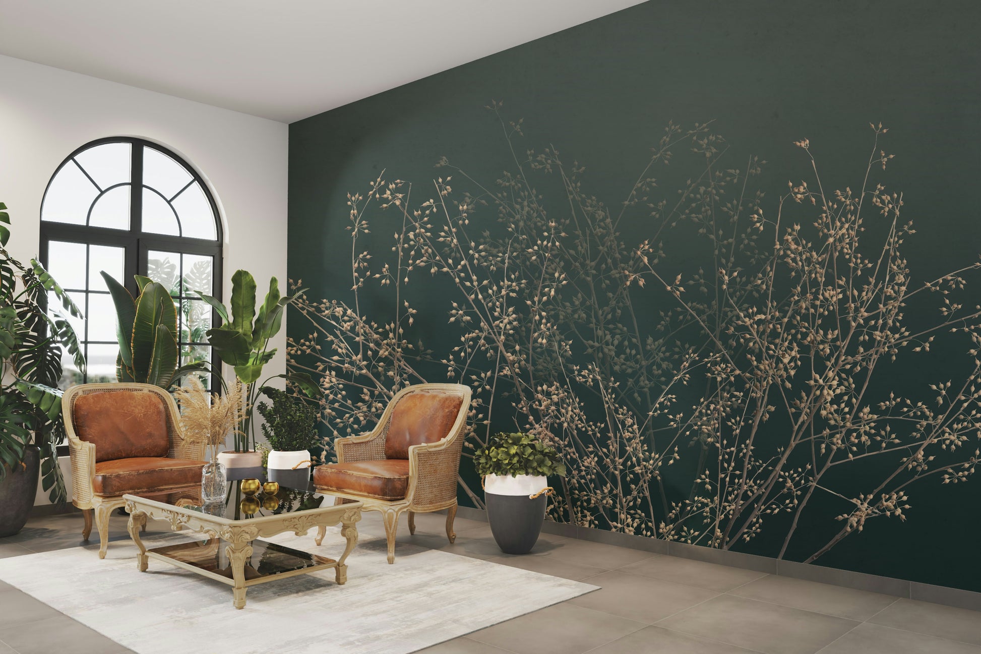 The image has a calm, tranquil feel.

